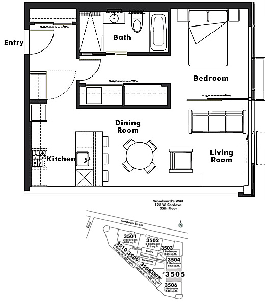 Floor plan 3505