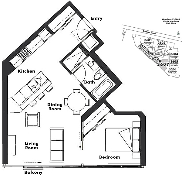 Floor plan 3607