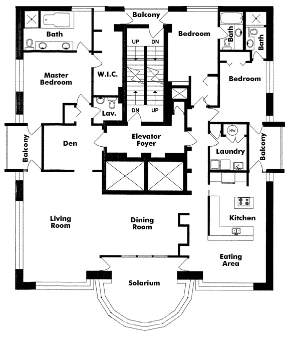 Floor plan 400