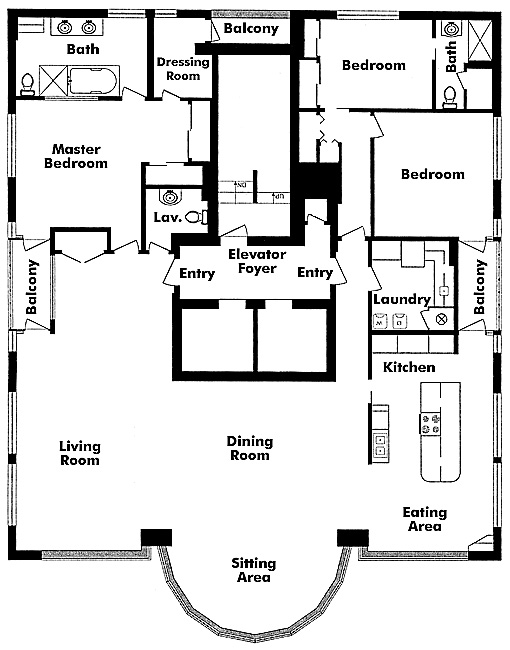 Floor plan 900