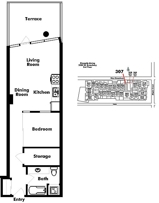 Floor plan 307