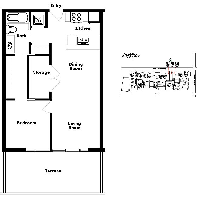Floor plan 372