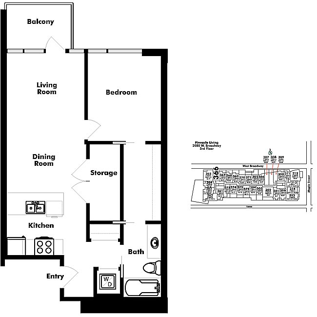 Floor plan 366