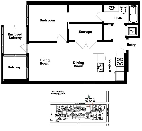 Floor plan 363