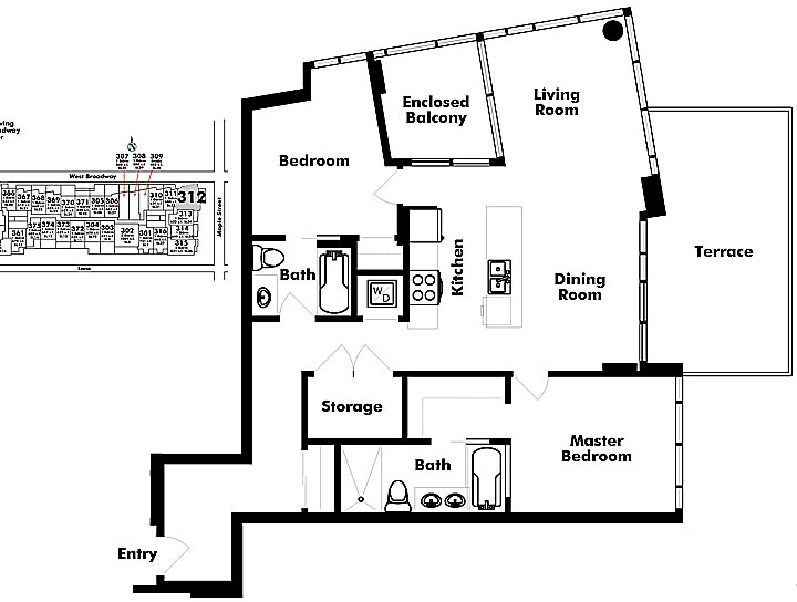 Floor plan 312