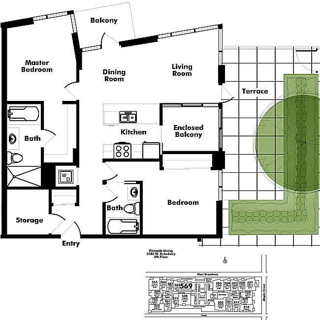 Floor plan 569
