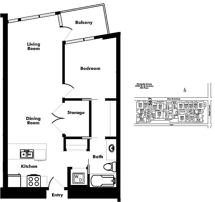 Floor plan 567