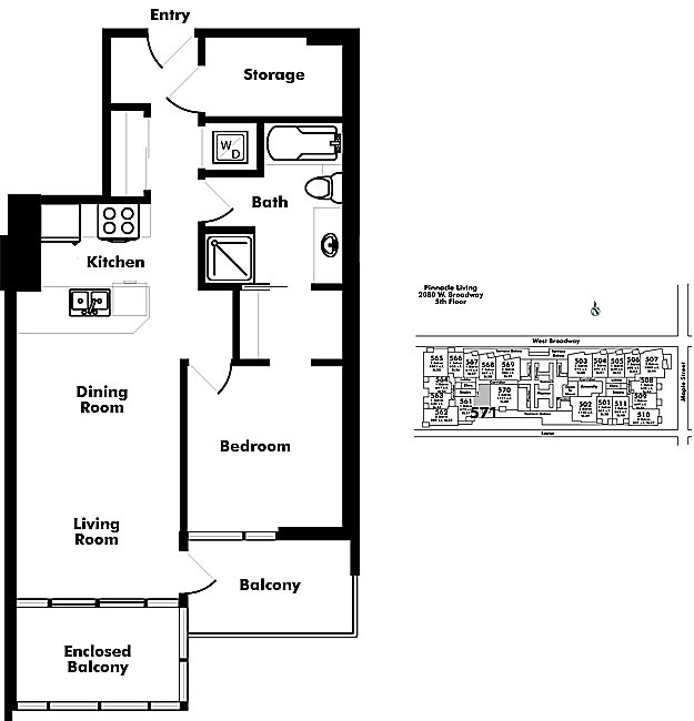 Floor plan 571