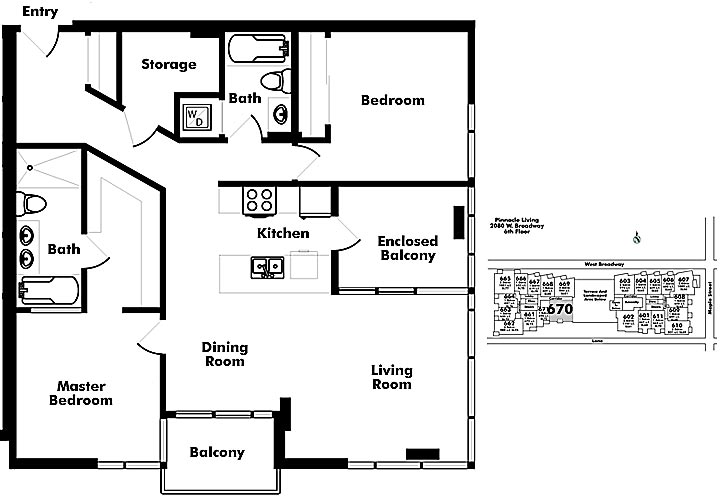 Floor plan 670