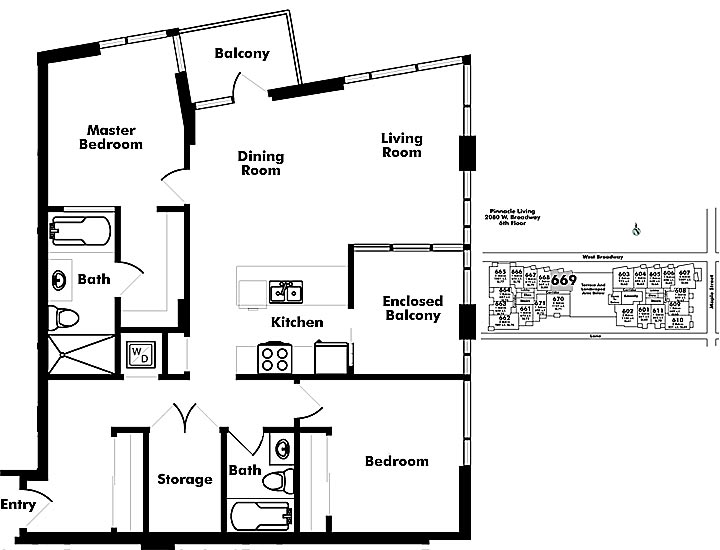 Floor plan 669