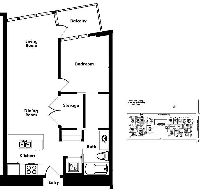 Floor plan 667
