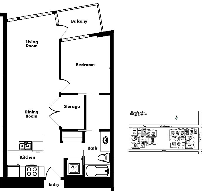 Floor plan 767
