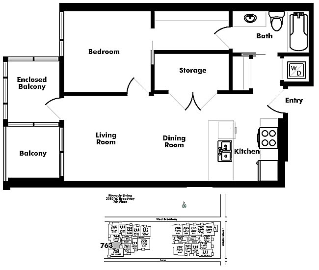 Floor plan 763