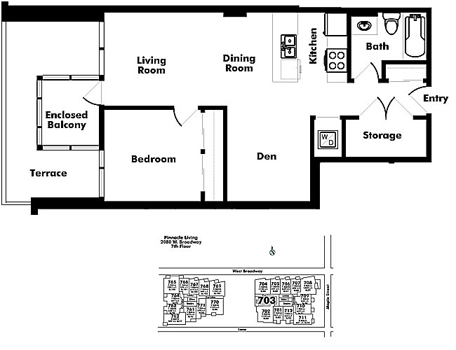 Floor plan 703