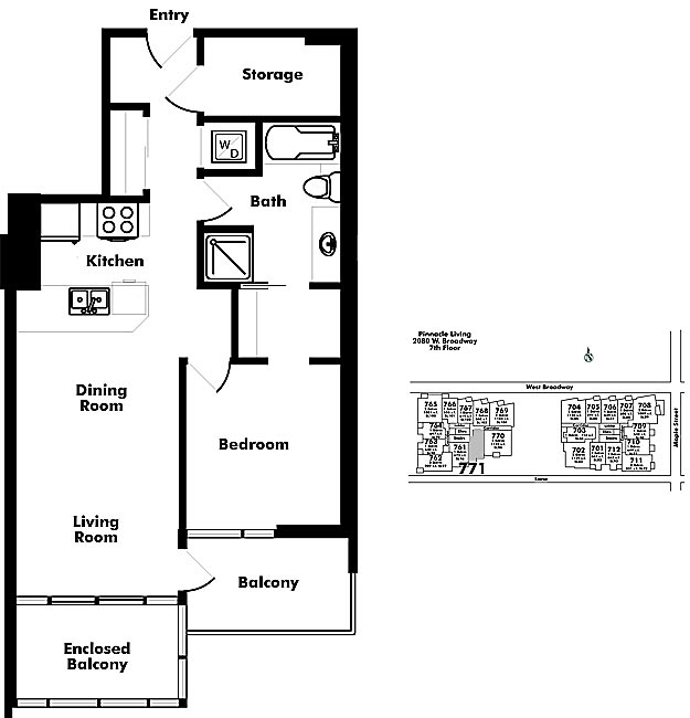 Floor plan 771