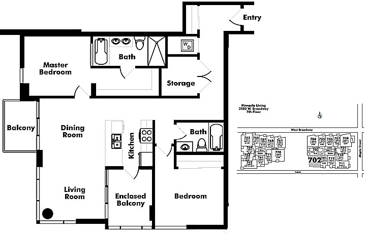 Floor plan 702