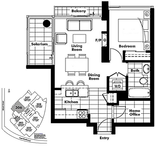 Floor plan 306