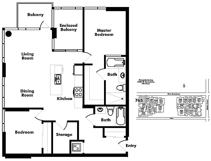 Floor plan 765