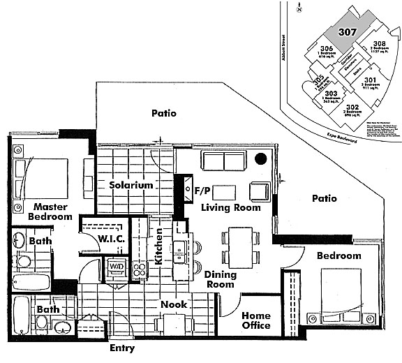 Floor plan 307