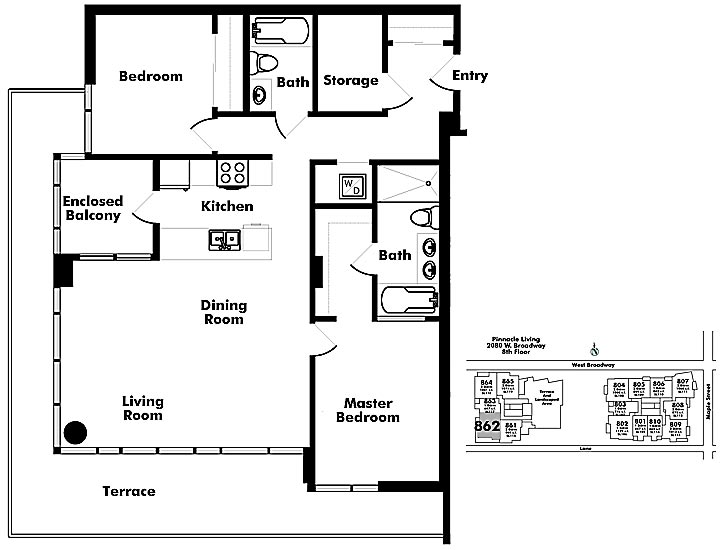 Floor plan 862
