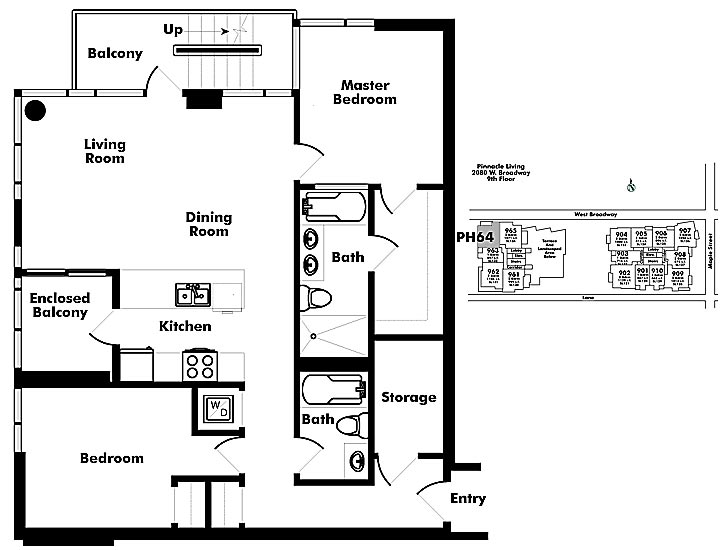 Floor plan PH964