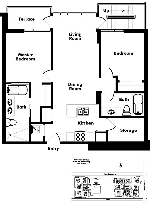 Floor plan PH905