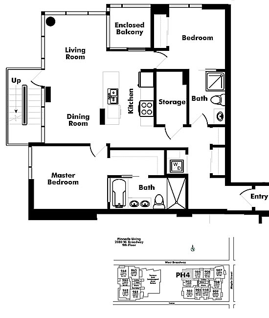 Floor plan PH904