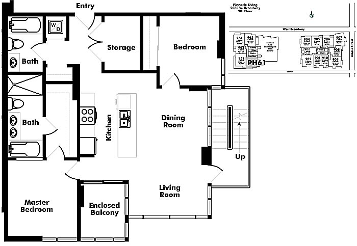 Floor plan PH961
