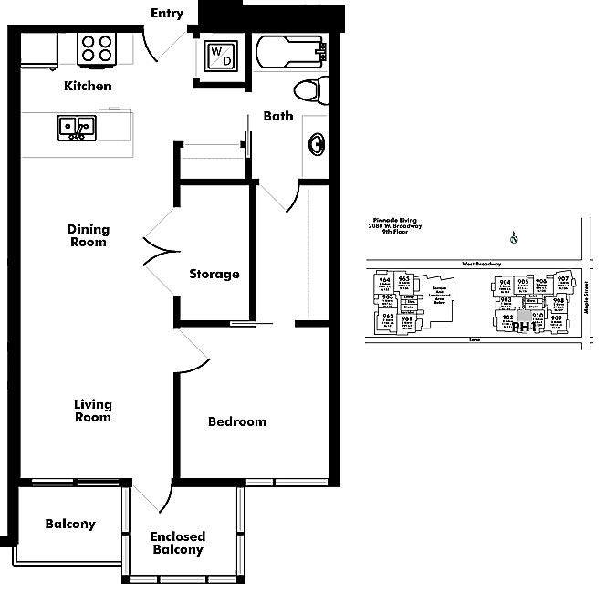 Floor plan PH901
