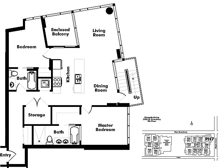 Floor plan PH907