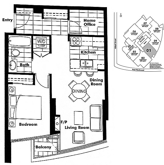 Floor plan 2101