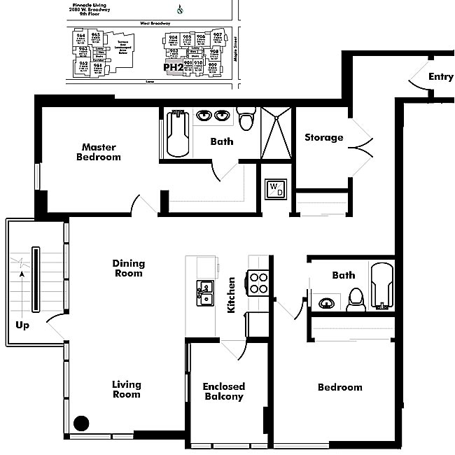 Floor plan PH902