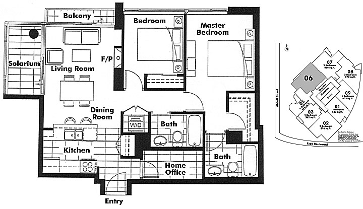 Floor plan 2106