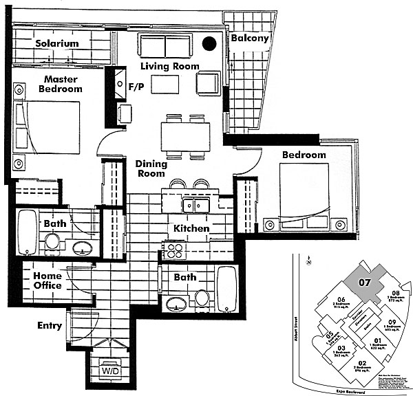 Floor plan 2107