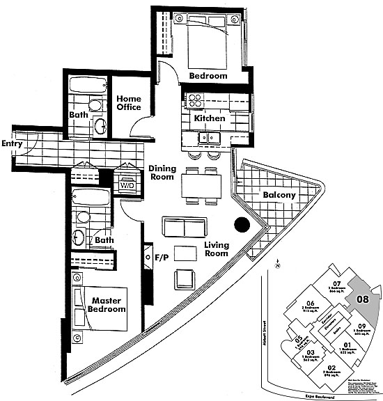 Floor plan 2108