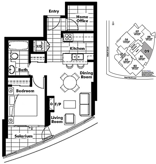 Floor plan 2009