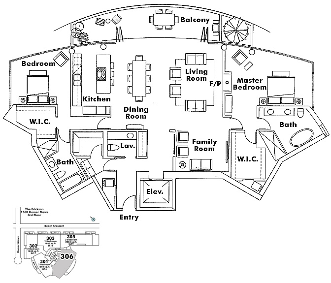 Floor plan 306
