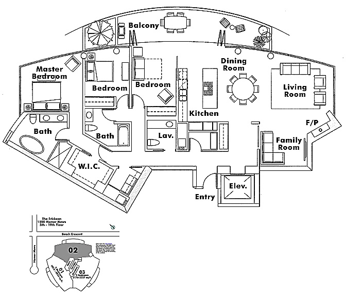 Floor plan 702