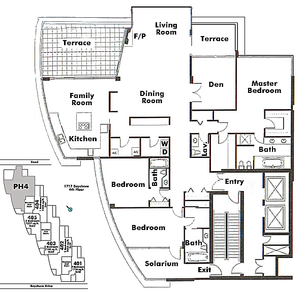 Floor plan PH4
