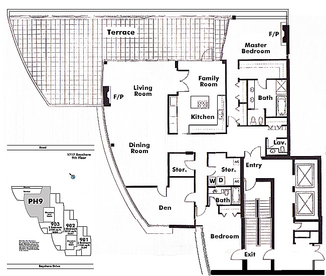 Floor plan PH9