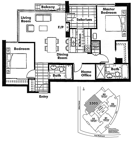 Floor plan 3303