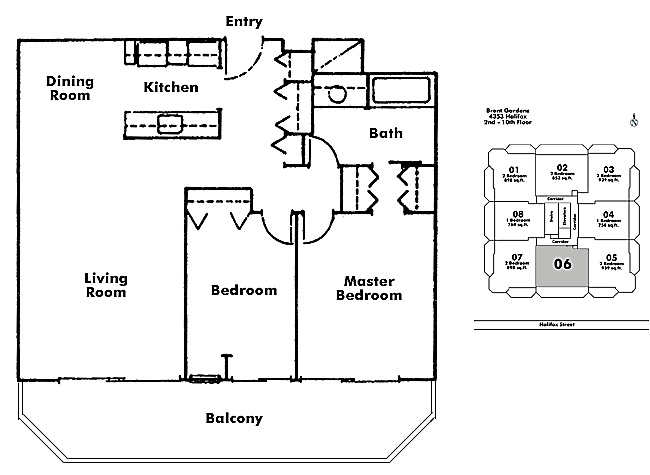 Floor plan 206