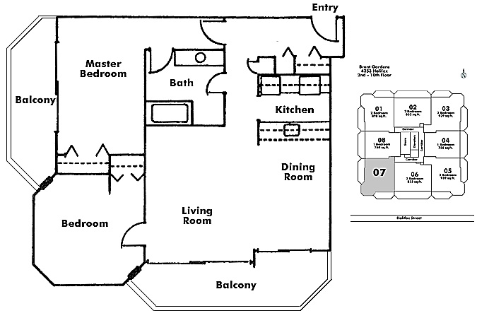 Floor plan 207