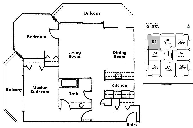 Floor plan 201