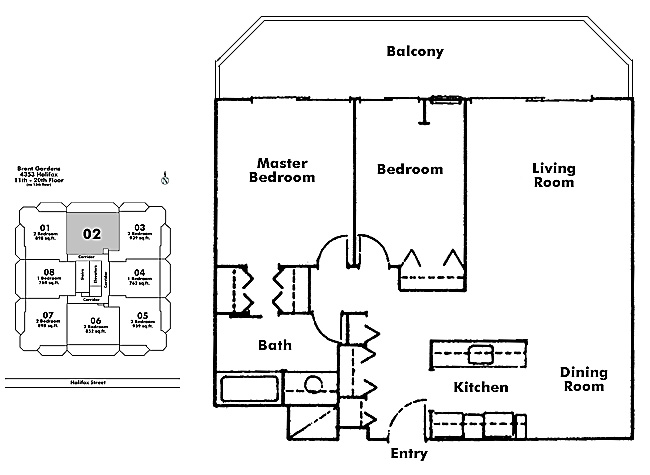 Floor plan 1502