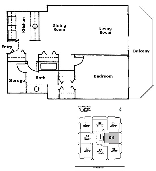 Floor plan 1104