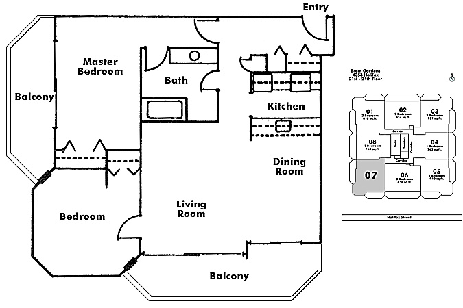 Floor plan 2207