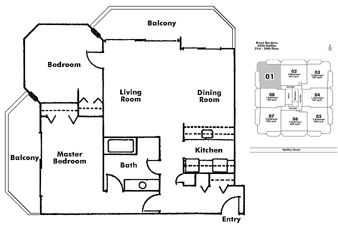 Floor plan 2101