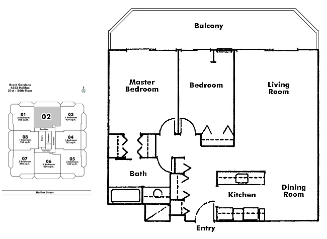 Floor plan 2202