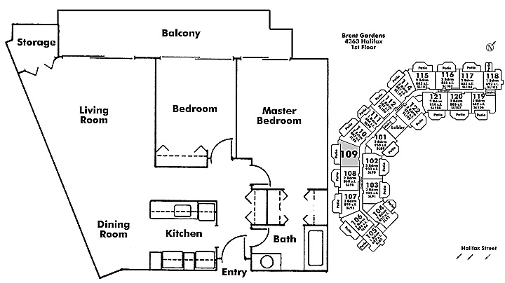 Floor plan 109